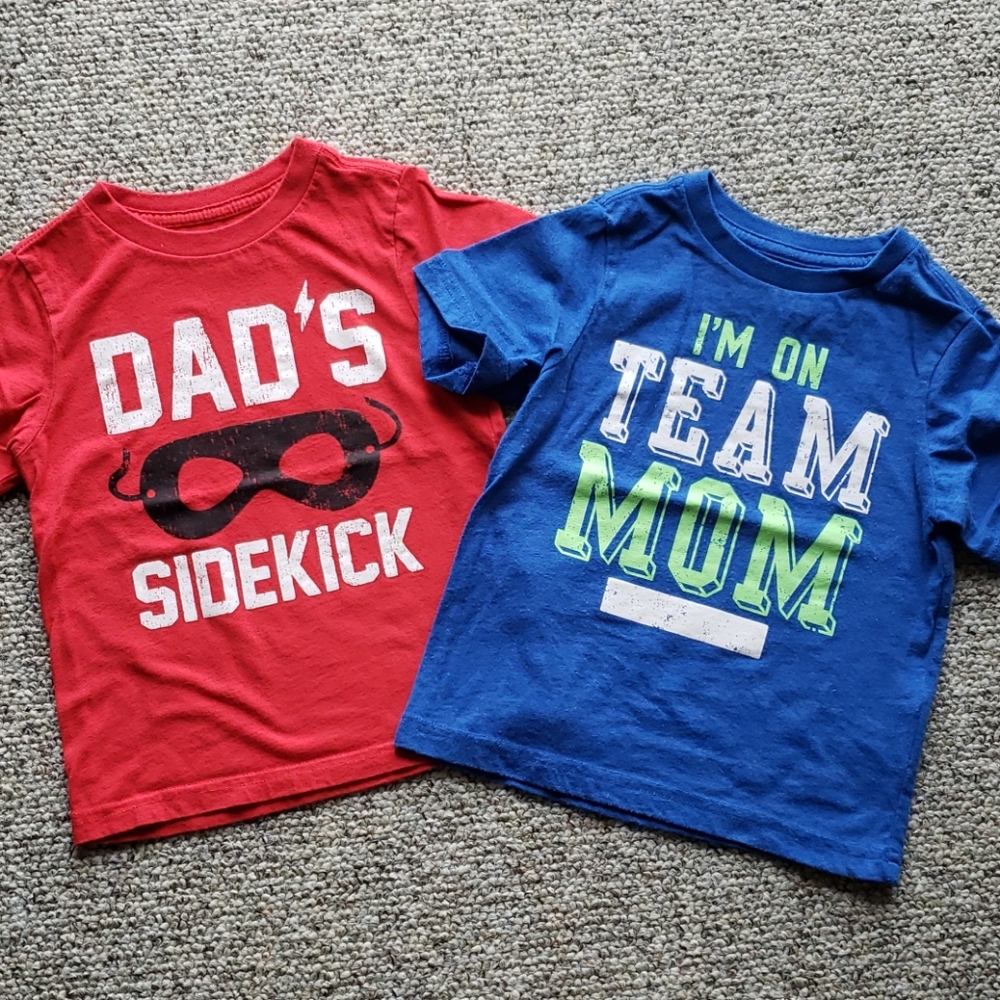 Team Dad/Mom Shirts
